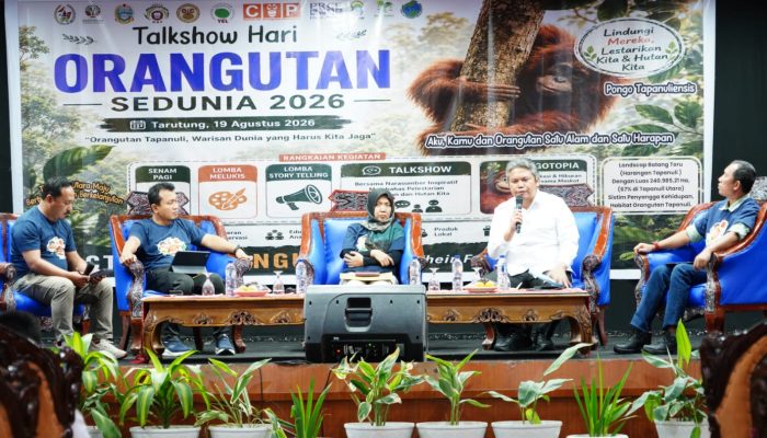 ‎Jaga Hutan Harangan Tapanuli, Pemkab Taput Tegaskan Komitmen Konservasi Berkelanjutan