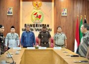 Wakil Bupati Tapanuli Utara Ikuti Penandatanganan Nota Kesepahaman dan PKS Percepatan Pendaftaran Tanah Wakaf di Wilayah Kabupaten Tapanuli Utara