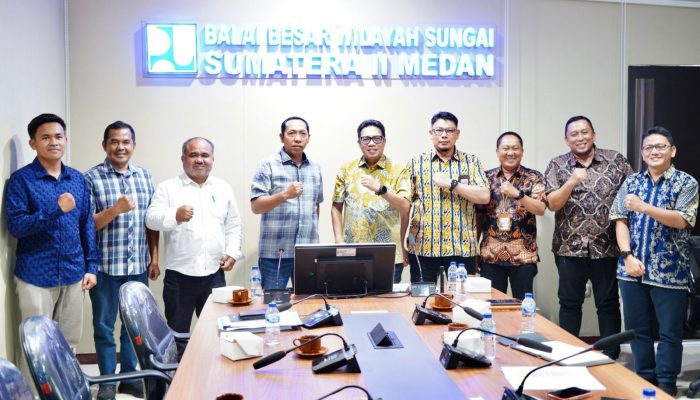 Bupati JTP Hutabarat Jemput Bola ke BBWSS II, Terobosan Cepat Pulihkan Irigasi dan Tanggul di Tapanuli Utara