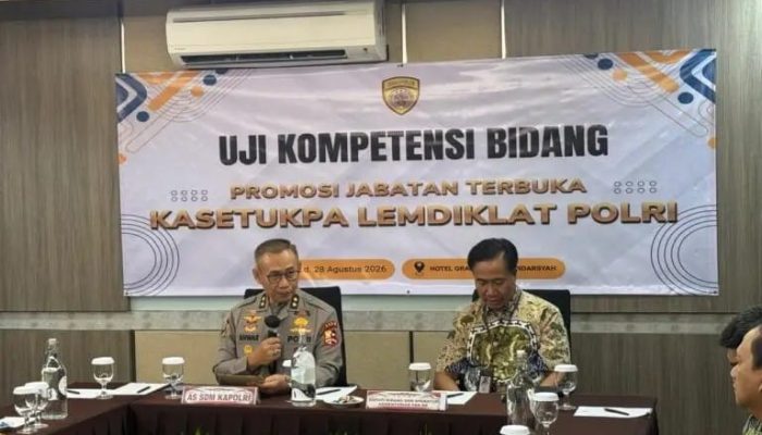13 Perwira Bersaing Jadi Kasetukpa Lemdiklat Polri, Seleksi Masuk Uji Kompetensi Bidang