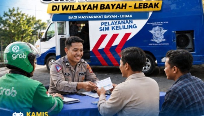 Polda Banten Hadirkan Layanan SIM Keliling untuk Masyarakat Bayah, Lebak