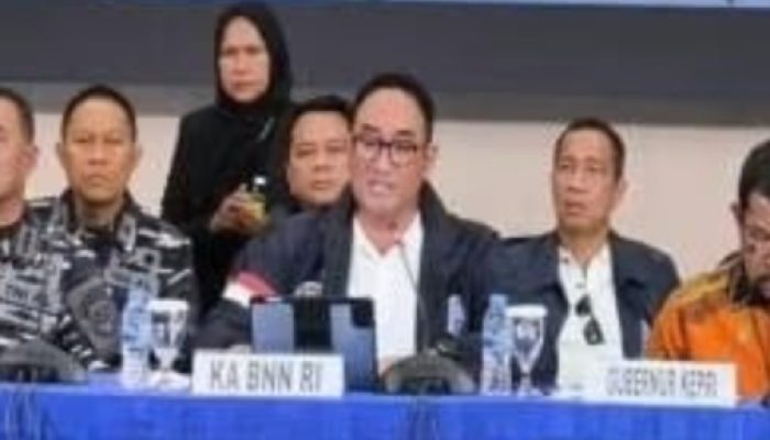Kapal Berbendera Tanzania Disergap di Laut Kepri, Berisi 1,3 Ton Narkoba Siap Edar