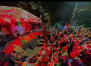 Kemeriahan Malam Puncak Peringatan HUT RI Ke-81 Tahun di Kelurahan Uwung Jaya