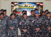 Danlanal Ranai Kukuhkan Jabatan Pasintel, Dandenpomal, dan Komandan KAL Pulau Bungaran