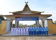 Semangat Juang Tak Pernah Padam, Danlanal Bintan Pimpin Ziarah Rombongan Peringati HUT Ke-81 TNI Angkatan Laut
