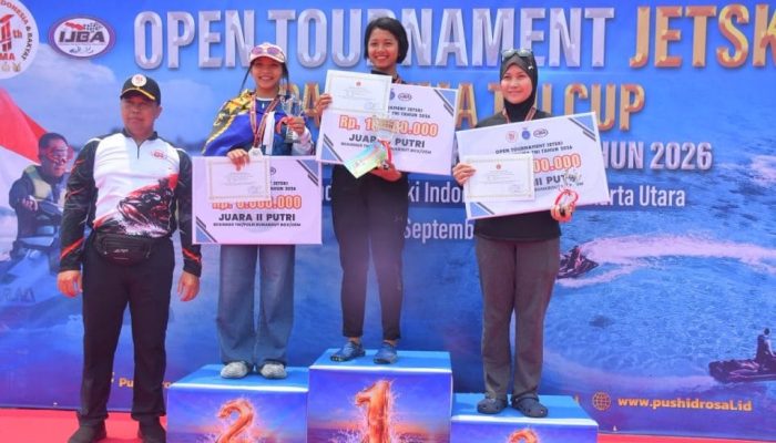 PRAJURIT JALASENA SATROL KODAERAL III, UKIR PRESTASI GEMILANG DI OPEN TOURNAMENT JETSKI PIALA PANGLIMA TNI CUP 2026