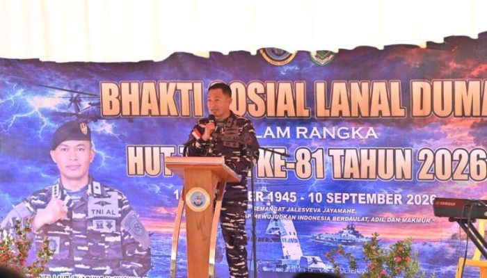 Pengabdian di Ujung Negeri, Lanal Dumai Hadir Menyapa Masyarakat Pulau Bengkalis