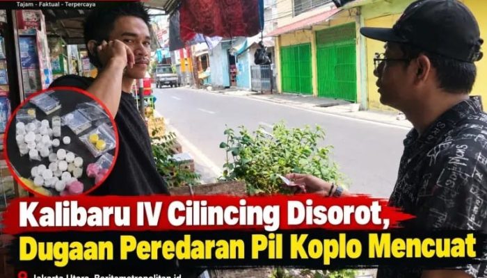 Dugaan Peredaran Pil Koplo Mencuat  Kalibaru IV Cilincing Jakarta Utara