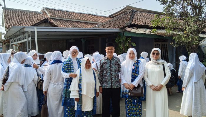 Camat Bojong Kabupaten Pandeglang Apresiasi CKG Lansia Puskesmas Bojong di Mesjid Al-Hidayah