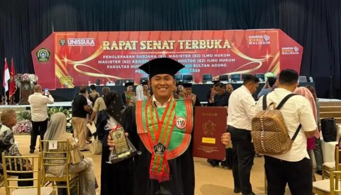 Ipda Zeplin Sianturi Raih Gelar Doktor Ilmu Hukum, Pendidikan Tinggi Jadi Bekal Tingkatkan Profesionalisme Polri
