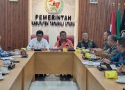 Pemkab Taput Gelar Rapat Evaluasi Penanganan Pascabencana, Status Pemulihan Bencana