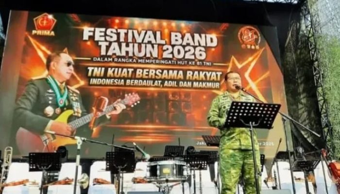 Festival Band HUT ke-81 TNI Digelar, Diikuti 66 Peserta