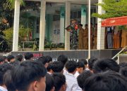 Menyiapkan Generasi Emas,Danramil Parungpanjang Hadir di SMAN 1