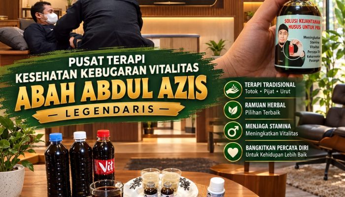 Pusat Pembesar Alat Vital Muaro Bungo H.Abdulazis Atasi Lemah Syahwat Resmi