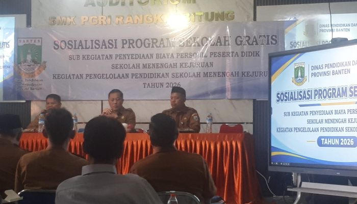 ‎Dindikbud Banten: Program Sekolah Gratis adalah Ikhtiar Mulia Entaskan Anak Putus Sekolah ‎