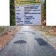 Dinilai Tak Sesuai Spesifikasi, Proyek Jalan Karang Sari Tanggamus Senilai Rp. 297 Juta Menuai Sorotan