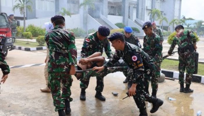 Ketangkasan dan Ketepatan Bertindak Menjadi Penentu, Simulasi Serangan Udara Uji Kesiapan Tempur Prajurit Lanal Dumai