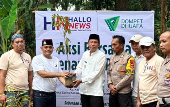 Peduli Warga dan Lingkungan, Hallonews Gelar Tiga Aksi Sosial di Pandeglang