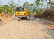 Dukung Mobilitas Warga, Pemkab Tanggamus Beton Ruas Jalan Ulu Semong–Petai Kayu