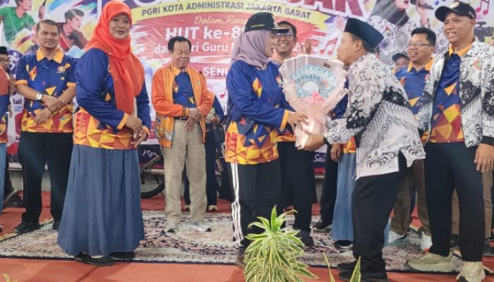 ‎Rajut Kebersamaan, Wali Kota Jakarta Barat Resmi Buka Porsenijar PGRI 2026