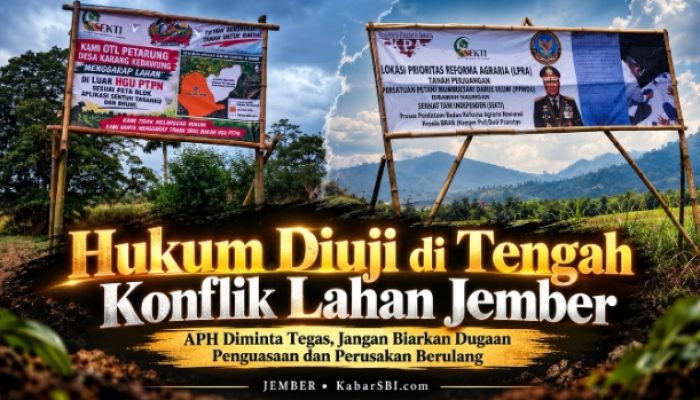 ‎Konflik Lahan Jember Memanas, APH Didesak Tindak Tegas Penyerobotan dan Perusakan Aset Perkebunan ‎