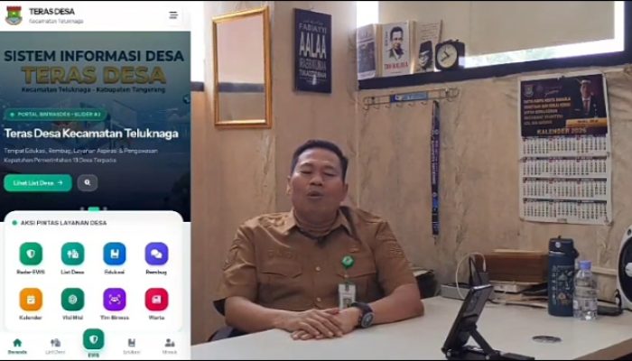 Inovasi ‘Teras Desa’ Resmi Meluncur, Teluknaga Hadirkan Era Baru Pelayanan Publik Berbasis Digital