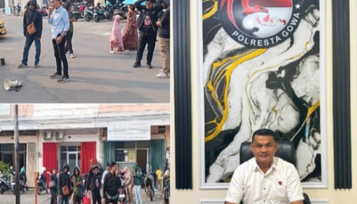 Demo di Mapolresta Gowa Dinilai Hanya Konsumsi Publik, Polisi Luruskan 5 Orang Berbeda Kasus & Locus